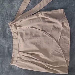 Women's H & M faux wrap mini skirt